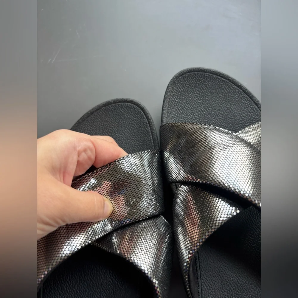 Metallic FitFlop Sandals- US 8 - Picture 5 of 7